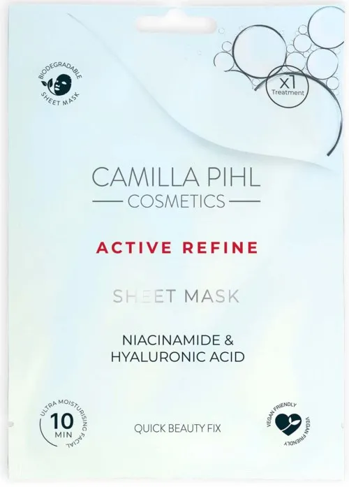 Camilla Pihl Cosmetics Active Refine Sheet Mask