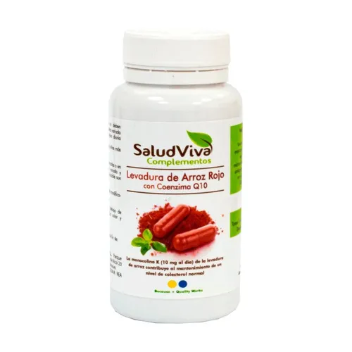 Salud Viva Roter Hefereis mit Coenzym Q10