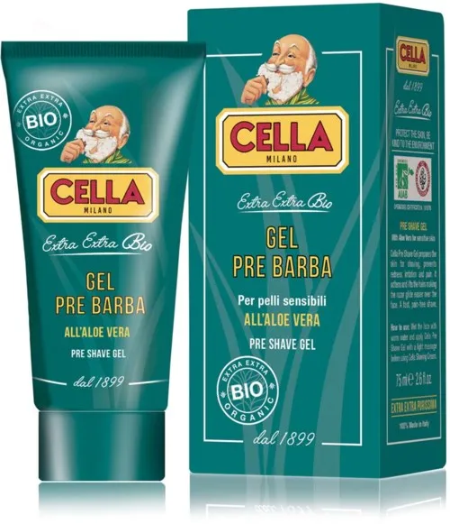 Cella Milano Organic Pre Shave Gel 75 ml