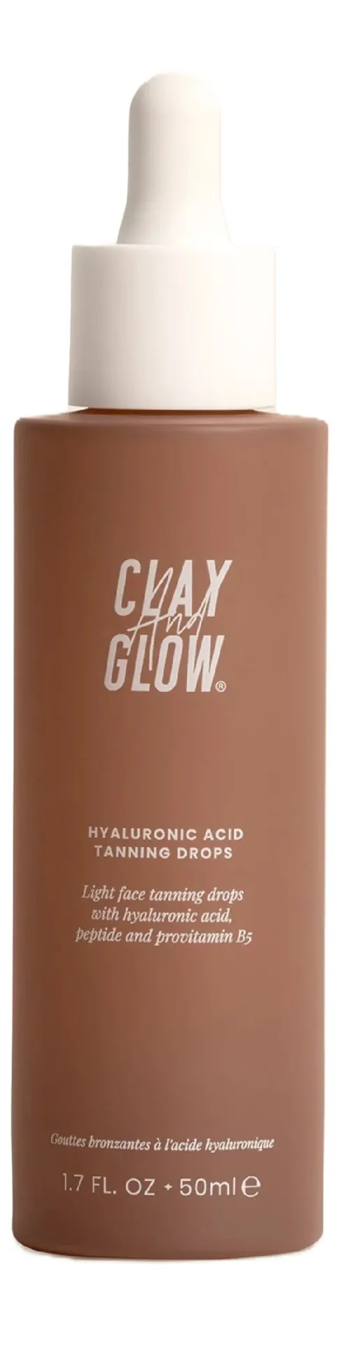 Clay And Glow Hyaluronic Acid Tanning Drops 50 ml