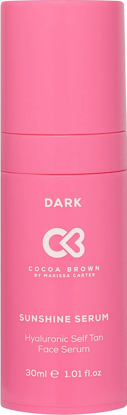 Cocoa Brown Sunshine Serum Hyaluronic Self-Tan Face Serum Dark
