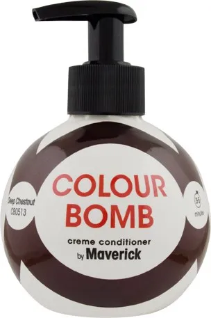 Colour Bomb Creme Conditioner Deep Chestnut