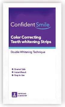 ConfidentSmile Color Correcting Teeth whitening Strips 28 St.