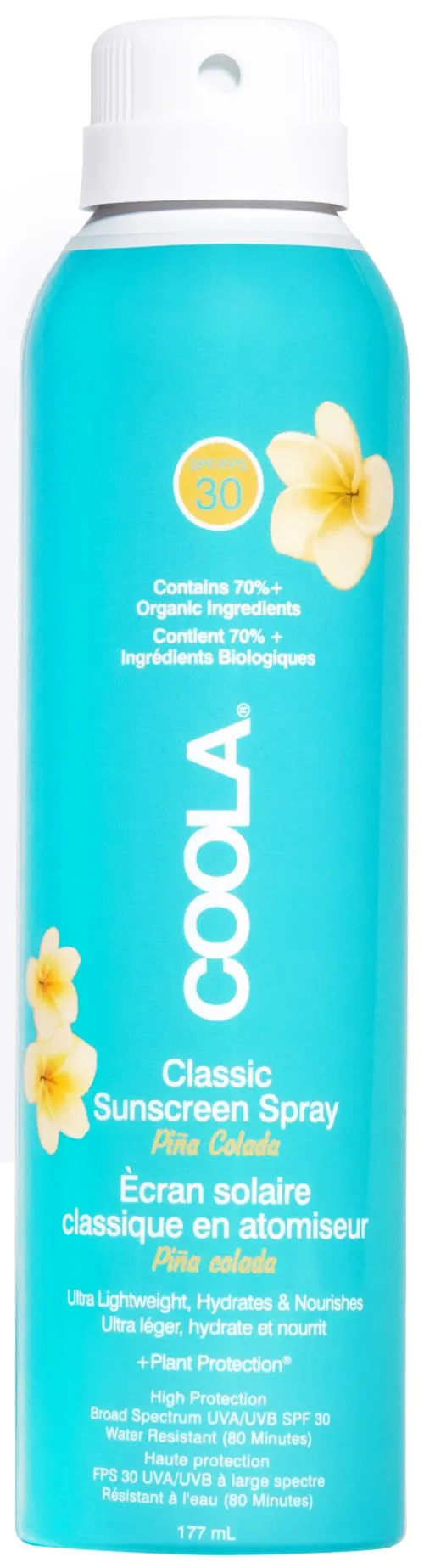 COOLA Classic Sunscreen Spray Piña Colada SPF 30 177 ml