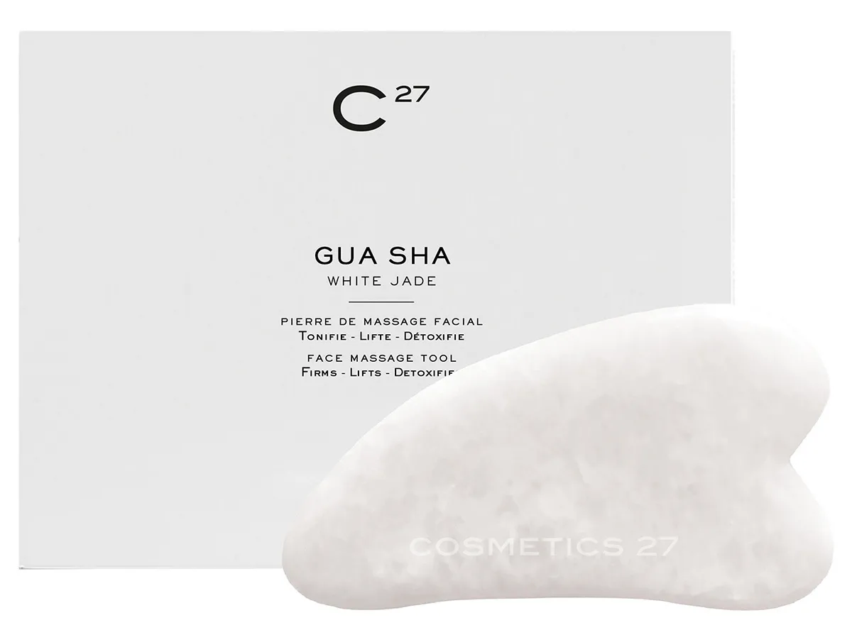 WHITE JADE GUA SHA
