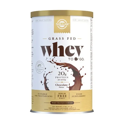 Solgar Whey to go Protein mit Schokoladengeschmack