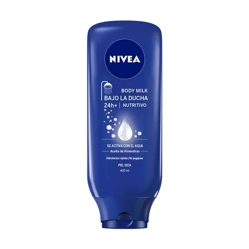 Nivea Pflegende Körpermilch in der Dusche für trockene Haut