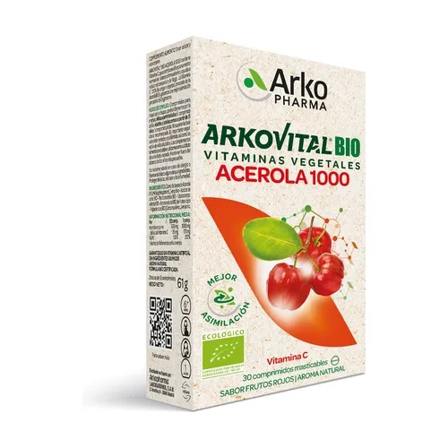 Arkopharma Arkovital Acerola 1000 Vitamin C.