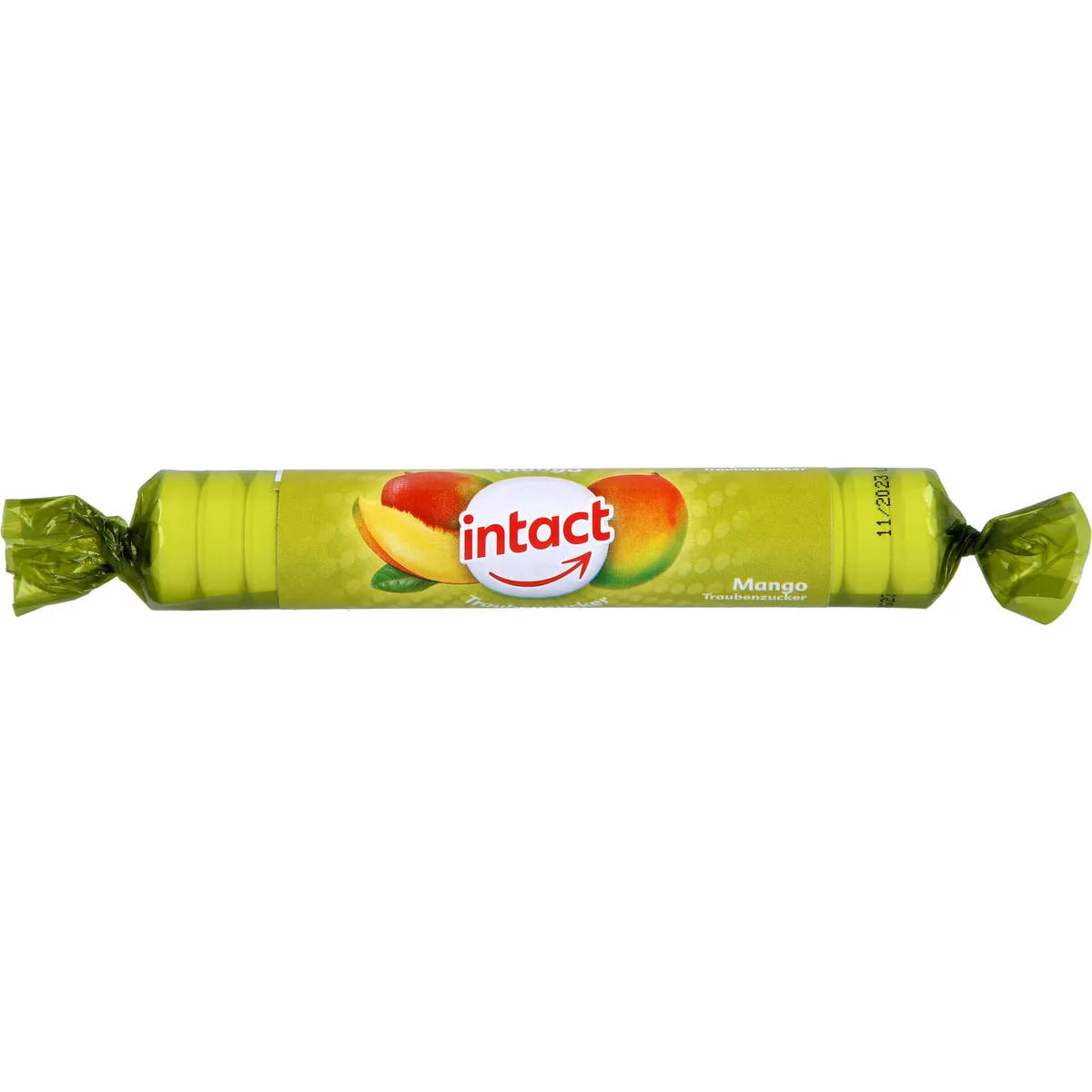 intact Traubenzucker Rolle Mango, 1 St. Packung