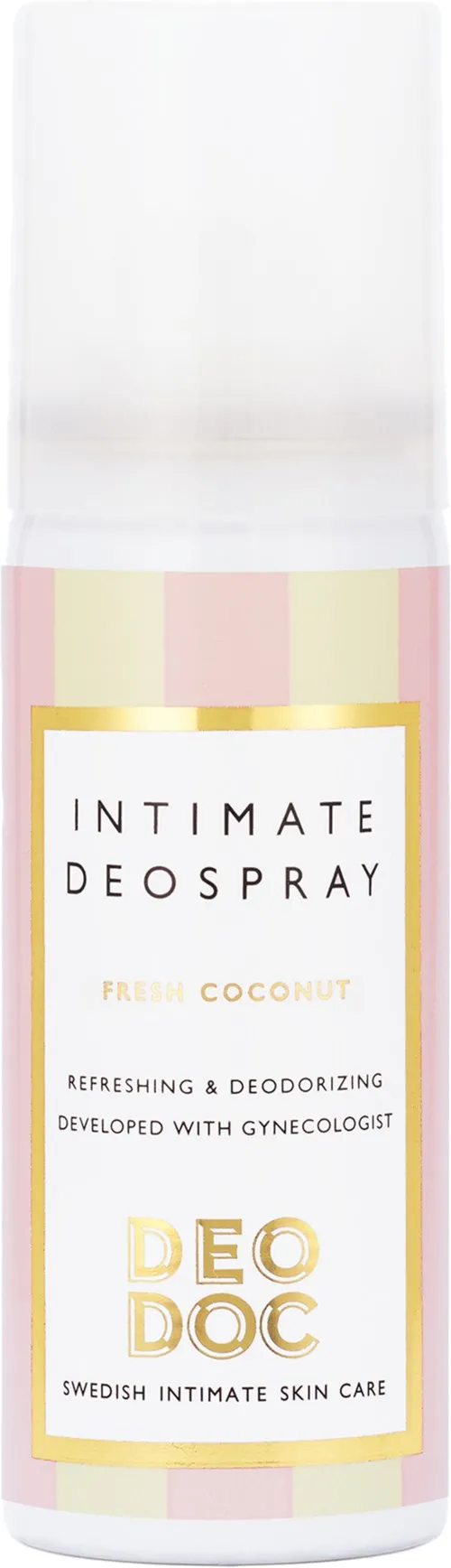 DeoDoc Fresh Coconut Intimate Deospray 0% Aluminium Salt 50 ml