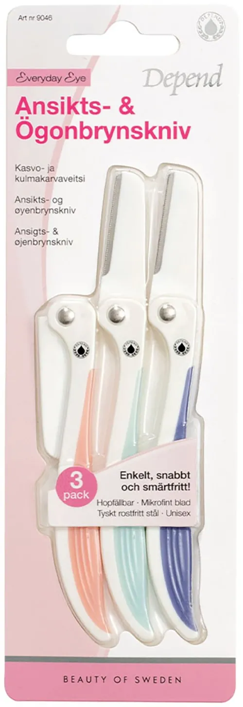 Depend Everyday Eye Facial and Eyebrow Razor