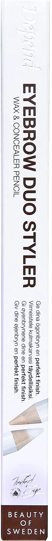 Depend Perfect Eye Eyebrow Duo Styler Wax & Concealer Pencil 1 g