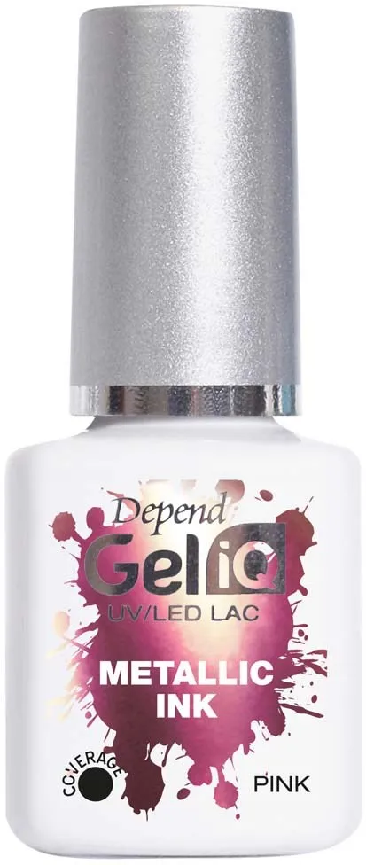 Depend Gel iQ Effects Metallic Ink Pink