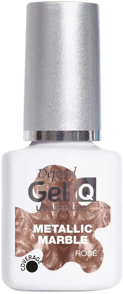 Depend Gel iQ Effects Metallic Marble Rosé