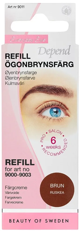 Depend Everyday Eye Eyebrow Tint Refill Brown