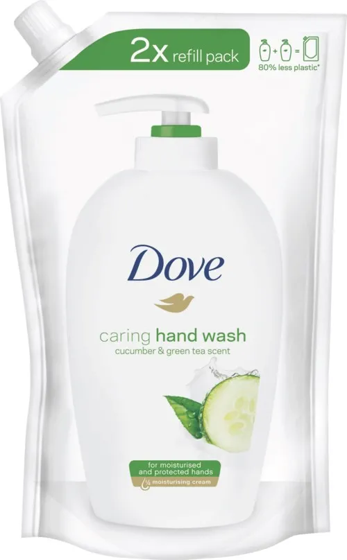 Dove Go Fresh Cucumber & Green Tea Handtvål Refill 500 ml