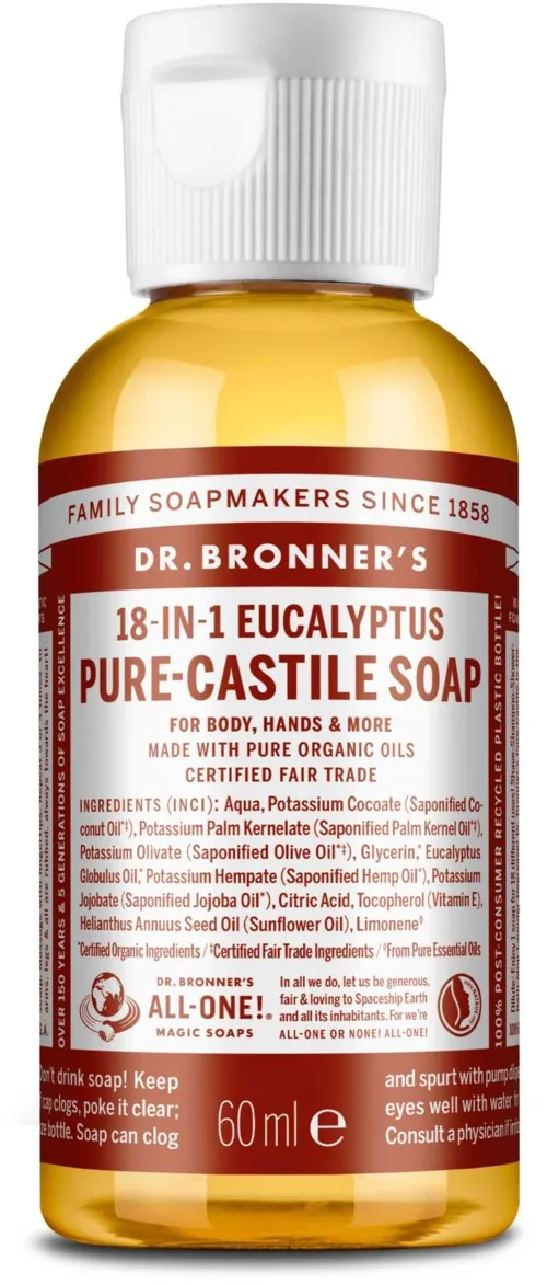 Dr. Bronner's Liquid Soap Eucalyptus 59 ml