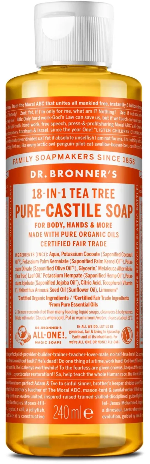 Dr. Bronner's Liquid Soap Tea Tree 236 ml