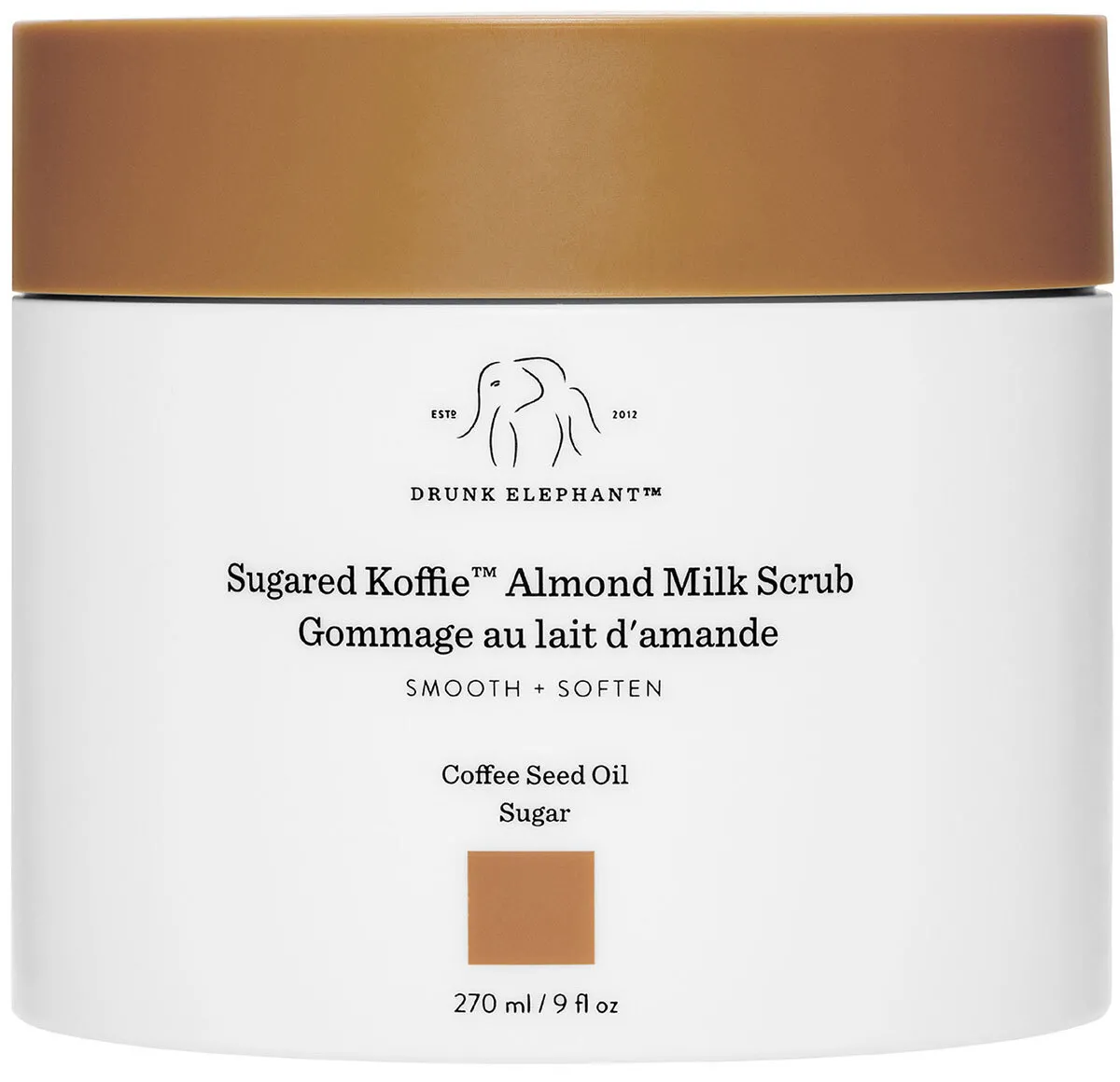 Sugared Koffie Almond Milk Scrub