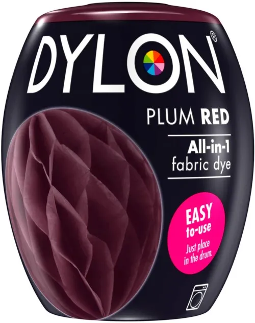 Dylon all-in-1 textilfärg 51 Plum Red