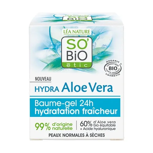 So'Bio 24h feuchtigkeitsspendender Gel-Balsam