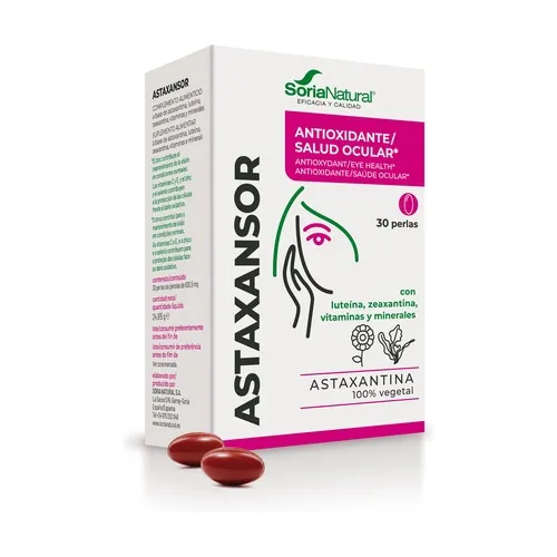 Soria Natural Astaxansor - Augenschutz mit Astaxanthin