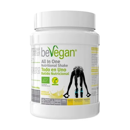 Bevegan All-in-One-Ernährungssake Bourbon-Vanille-Geschmack