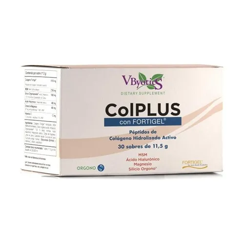 Vbyotics Colplus mit Fortigel unterstützt Muskeln und Knochen