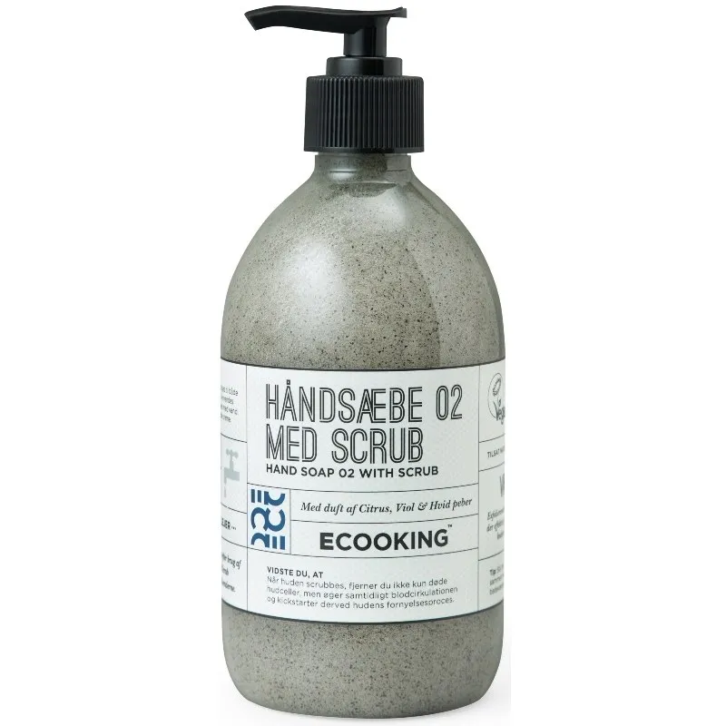 Ecooking Hand Soap 02 With Scrub 500 ml