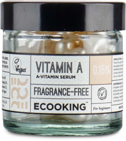 ECOOKING Skincare A-vitamin 0,15% 60 St.
