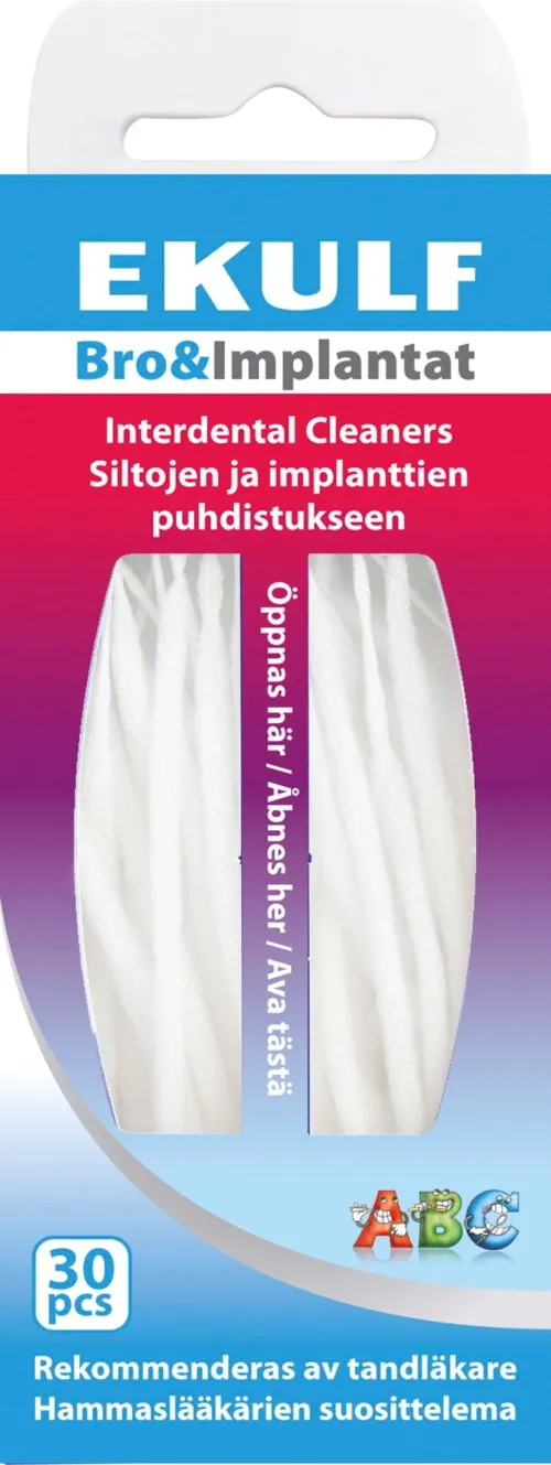 EKULF Interdental Cleaners for Dental Bridges & Implants