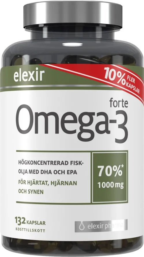 Elexir Pharma Omega3 Forte 1000mg 132 St.