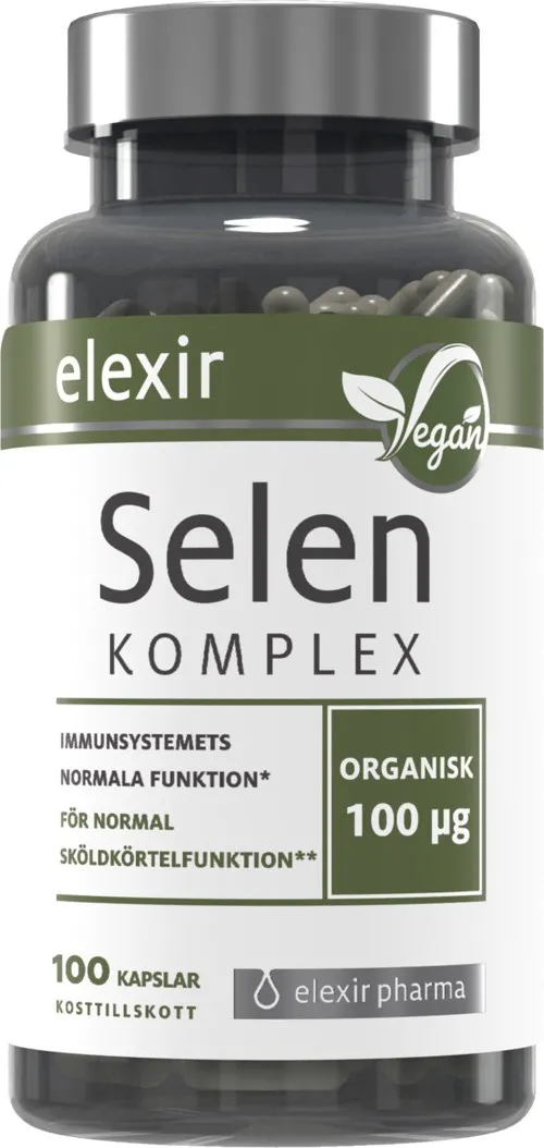 Elexir Pharma Organiskt Selen Komplex 100 St.