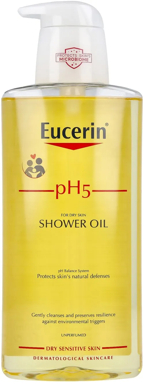 Eucerin pH5 Shower Oil oparfymerad 400 ml