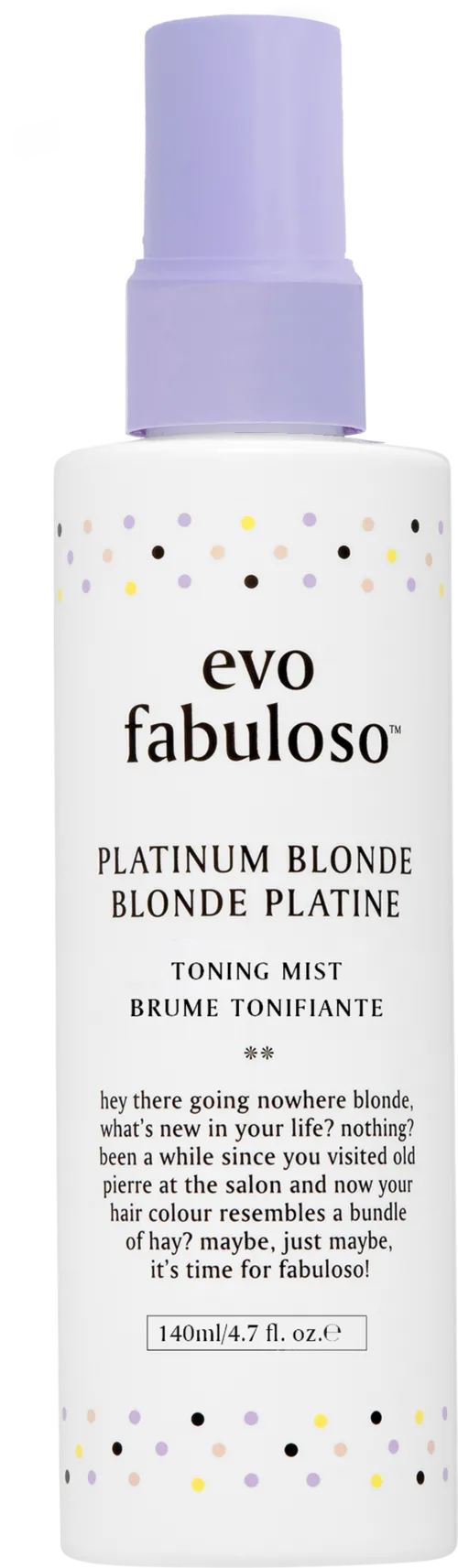 Evo Platinum Blonde Toning Mist 140 ml