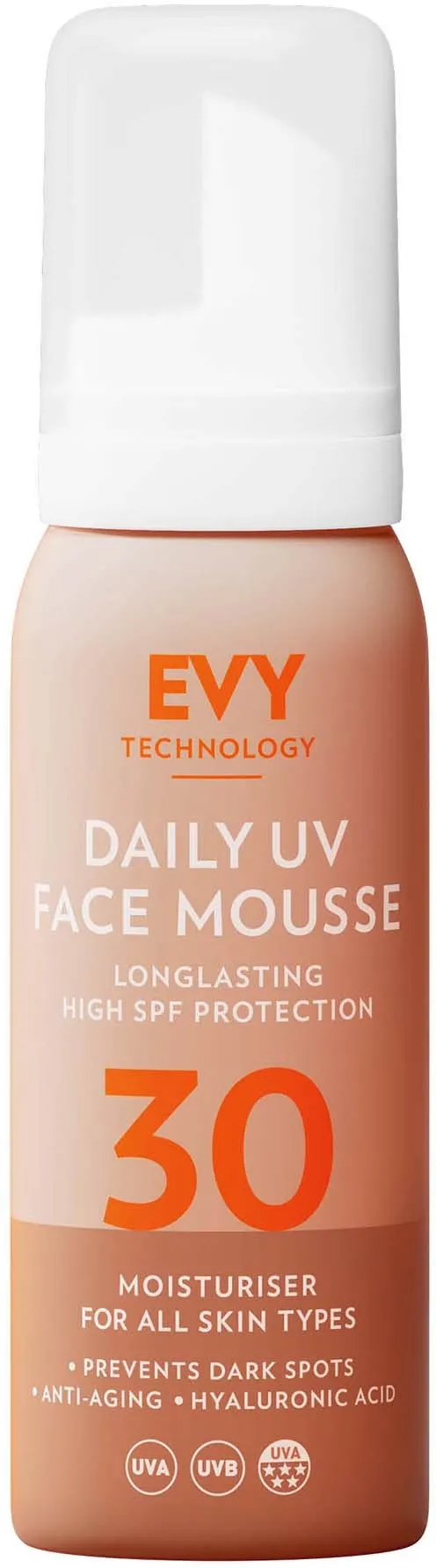 EVY Daily UV Face Mousse SPF 30 75 ml