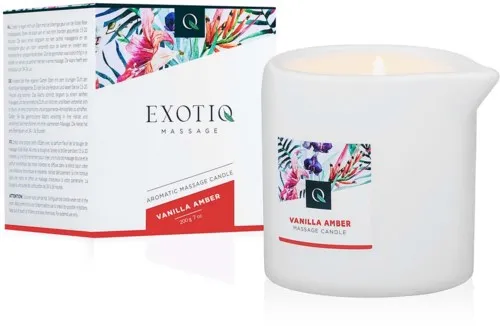Exotiq Aromatic Massage Candle Vanilla Amber 200 g