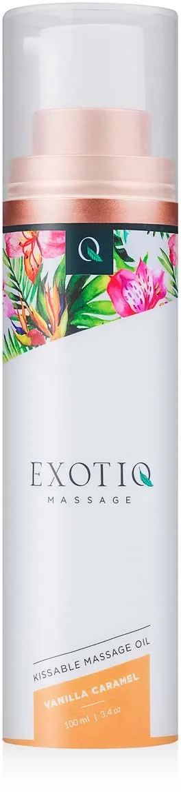 Exotiq Kissable Massage Oil Vanilla Caramel 100 ml