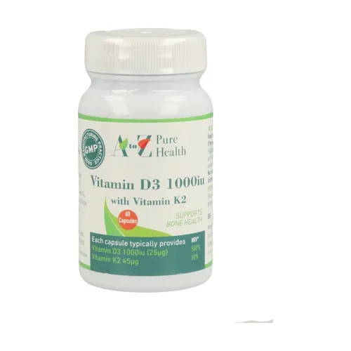 A to Z Pure Health Vitamin D3 1000 IE