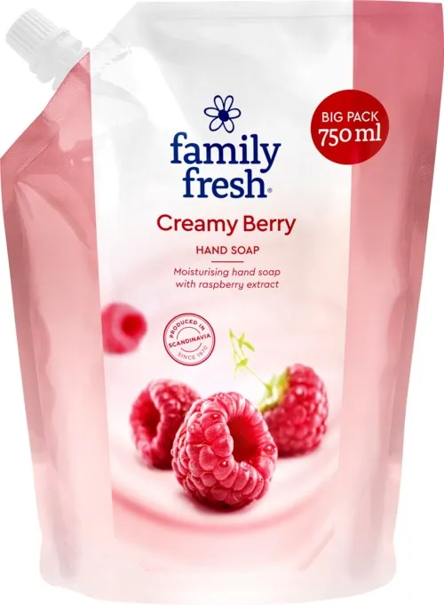 Family Fresh Creamy Berry Hand Soap Refill 750 ml