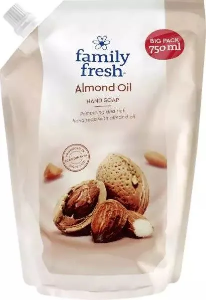 Family Fresh Almond Oil Hand Soap Refill 750 ml