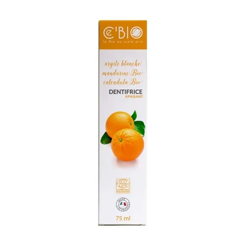 C'bio Mandarin White Clay Zahnpasta