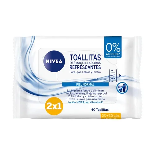 Nivea Erfrischende Make-up-Entferner-Tücher