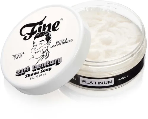 Fine Accoutrements Platinum Shaving Soap 150 ml