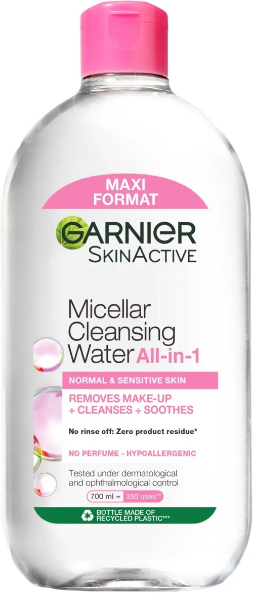 Garnier SkinActive Micellar Cleansing Water All-In-1 for Normal & Sensitive Skin 700 ml