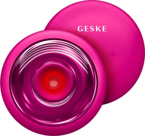 Geske 9 in 1 Sonic Cool & Warm Face and Body Massager Magenta