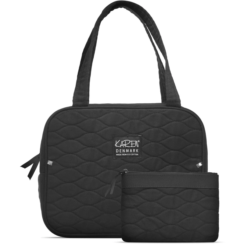 Karen Set ECO Cotton - Black Quilt 10070-BA3