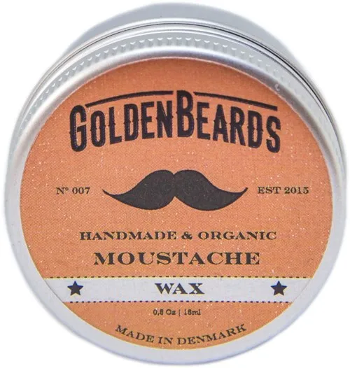 Golden Beards Organic Moustache Wax 15 ml