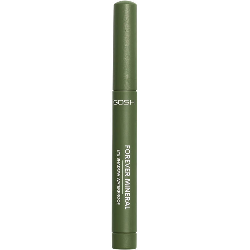 GOSH Forever Mineral Waterproof Eyeshadow Stick 1,4 gr. - 019 Matt Olive Green