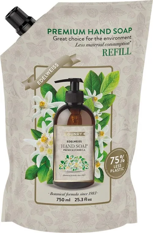 Gunry Scents of The World Hand Soap Edelweiss Refill 750 ml